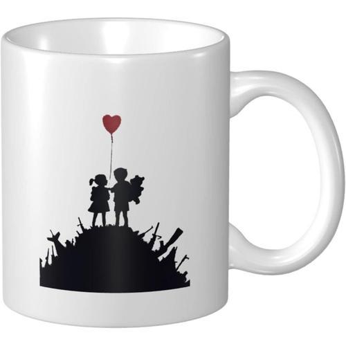 Tasse Banksy Tasse À Café 330ml Poterie Vaisselle Personnage Anime ... on Productcaster.