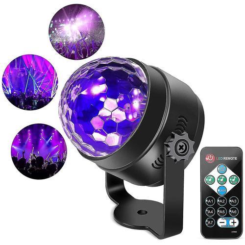 La lumière noire UV 6w Led Disco Ball Party allume les lumières str... on Productcaster.