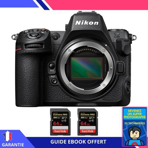 Nikon Z8 + 2 SanDisk 64GB Extreme PRO UHS-II SDXC 300 MB/s + Ebook ... on Productcaster.