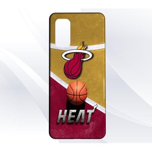 Coque Pour Galaxy S21 Fe 5g Miami Heat Nba Team 03 on Productcaster.