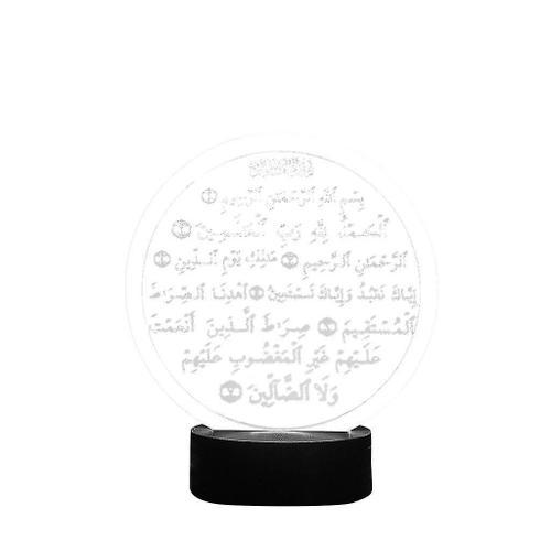 Musulman Ramadan 3d Veilleuse Table Lampe De Bureau Lumi¿¿Re Usb Ch... on Productcaster.