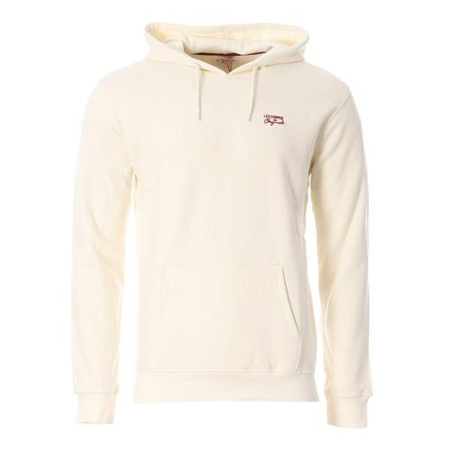 Sweat À Capuche Écru Homme Lee Cooper Odalo on Productcaster.