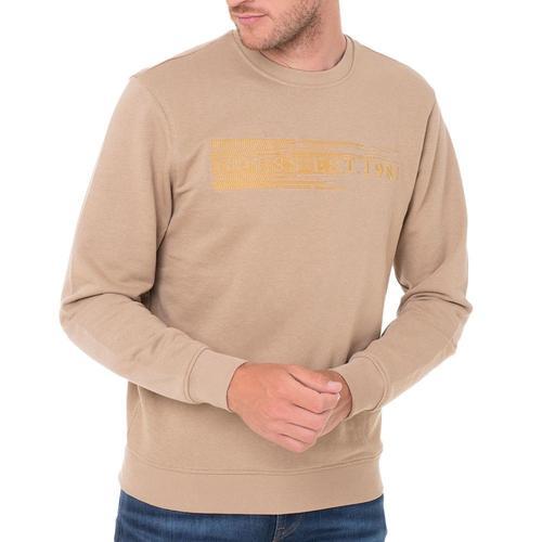 Sweat Beige Homme Guess Brode on Productcaster.