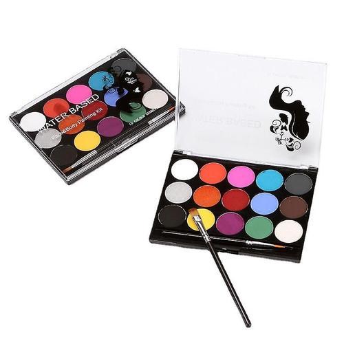 Peinture corporelle soluble dans l'eau, 15 couleurs, pigments, maqu... on Productcaster.