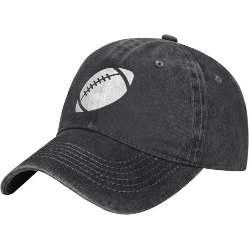 Casquette De Baseball De Cowboy Réglable Avec Signe De Rugby, Casqu... on Productcaster.