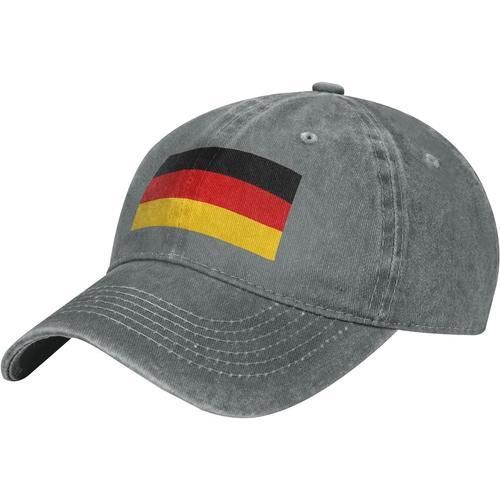 Casquette De Baseball Ajustable Avec Drapeau De L'allemagne Pour Ho... on Productcaster.