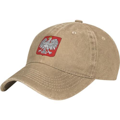 Casquette De Baseball Réglable Avec Armoiries De Pologne Pour Homme... on Productcaster.