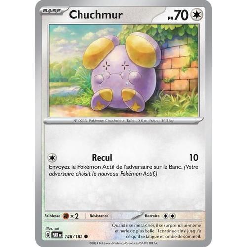 Carte Pokémon Chuchmur 148/182 Ev4 Faille Paradoxe on Productcaster.