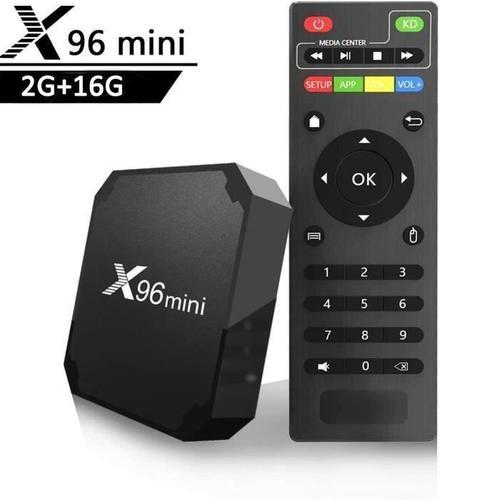 X96 MINI TV BOX 2GO + 16GO Android 9.0 Multi-Core 64bit 4KHD 2.4G on Productcaster.