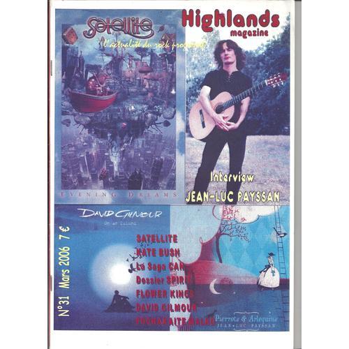 Highlands Magazine N 31 L'actualité Du Rock Progressif on Productcaster.