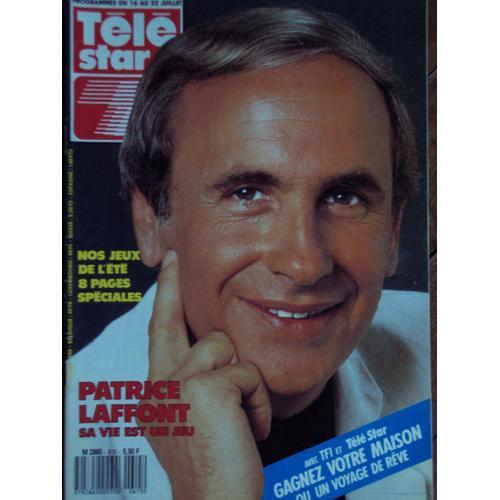 Télé Star N° 615 - Patrice Lafont on Productcaster.