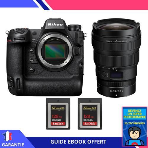 Nikon Z9 + Z 14-24mm f/2.8 S + 2 SanDisk 128GB Extreme PRO CFexpres... on Productcaster.