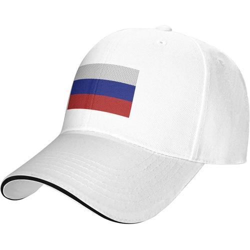 Casquette De Baseball Réglable Drapeau De La Russie Pour Hommes Et ... on Productcaster.