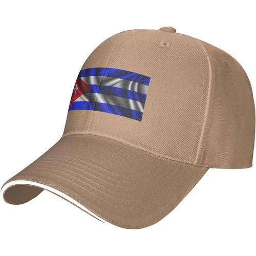 Casquette De Baseball Réglable Drapeau De Cuba Pour Hommes Et Femme... on Productcaster.