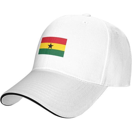 Casquette De Baseball Réglable Drapeau Du Ghana Pour Hommes Et Femm... on Productcaster.