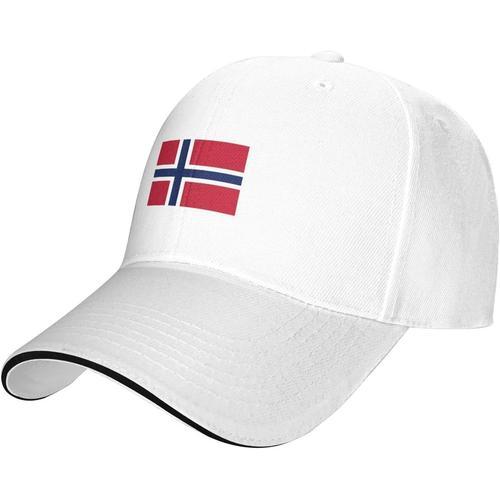 Casquette De Baseball Réglable Drapeau De La Norvège Pour Hommes Et... on Productcaster.