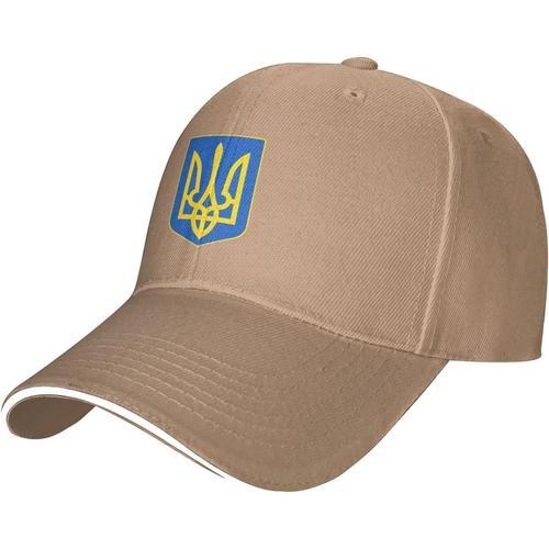 Casquette De Baseball Ajustable Avec Armoiries De L'ukraine Pour Ho... on Productcaster.