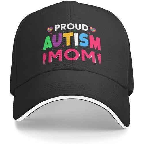 Chapeau De Sensibilisation À L'autisme, Casquette Fière De Maman Au... on Productcaster.