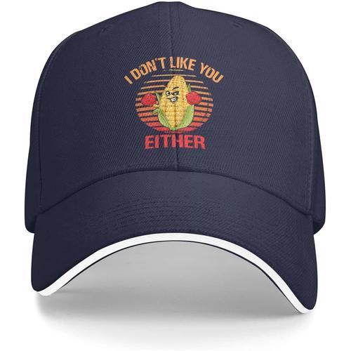 Casquette De Chapeau De Légumes Drôle, Je Ne T'aime Pas Non Plus, C... on Productcaster.