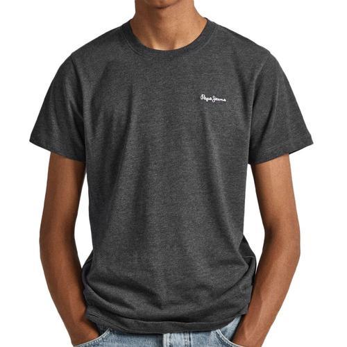 T-Shirt Gris Homme Pepe Jeans Nouvel on Productcaster.