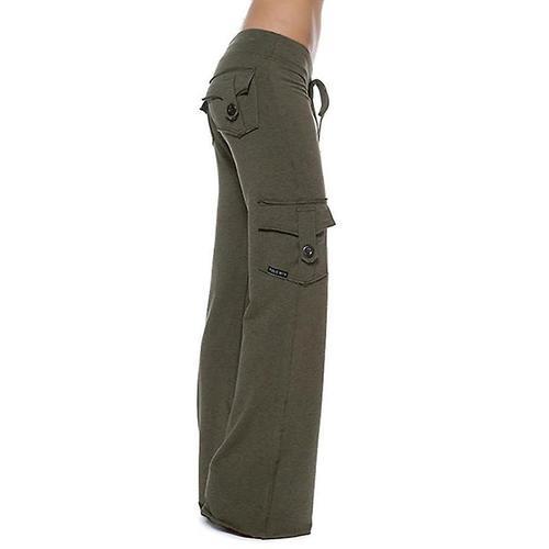 Pantalon de Yoga Bootcut pour Femme, Extensible, Sport, Fitness, en... on Productcaster.