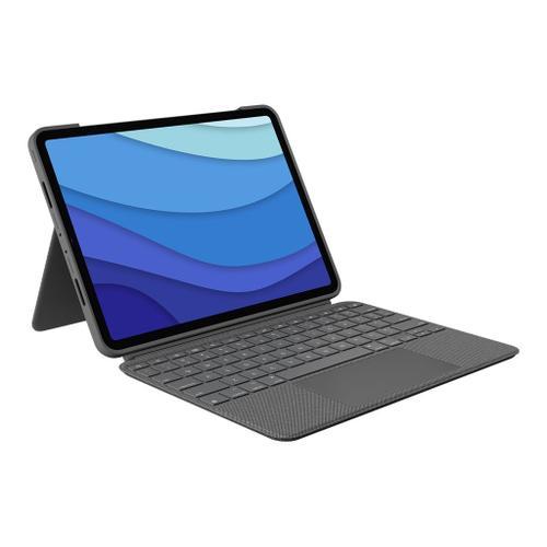 Logitech Combo Touch - Clavier et étui - avec trackpad - rétroéclai... on Productcaster.