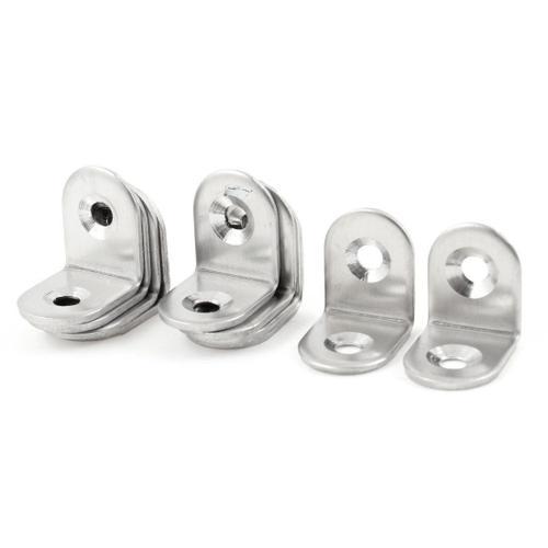 SODIAL 10 Pcs 20mm x 20mm Ronde Fin 90 degres Support d'angle to... on Productcaster.