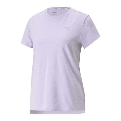 T-Shirt Mauve Femme Puma Run on Productcaster.