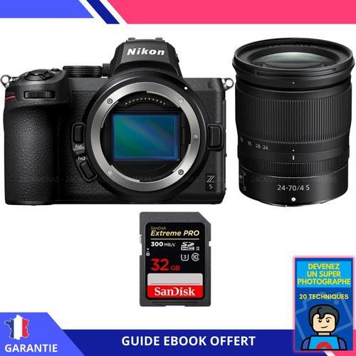 Nikon Z5 + Z 24-70mm f/4 S + 1 SanDisk 32GB Extreme PRO UHS-II SDXC... on Productcaster.