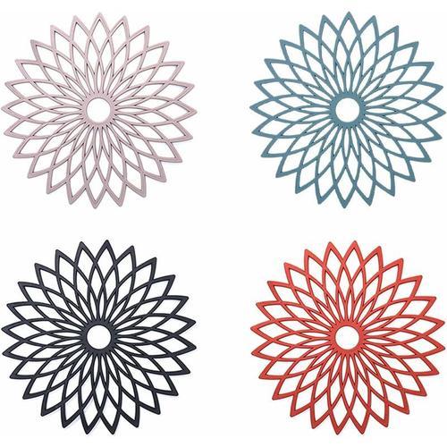 Fleurs Tapis Dessous Plat Silicone Dessous Plats Silicone Anti-DéRa... on Productcaster.