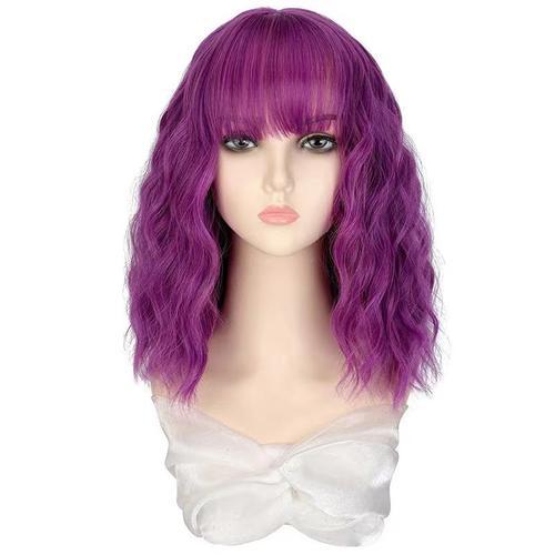 Perruque Ondulée Cosplay Longueur Épaule Pastel Wavy Wig With Air B... on Productcaster.