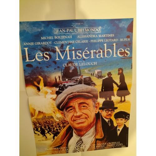 Les Miserables - Affiche De Cinéma Originale - État Neuf, Jamais Af... on Productcaster.