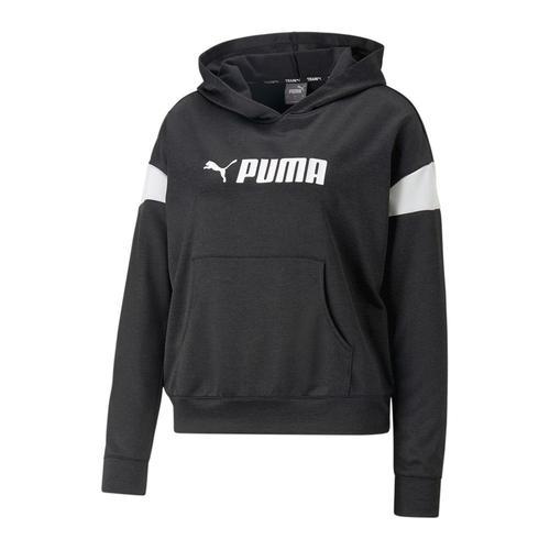 Sweat À Capuche Noir Femme Puma Techknit on Productcaster.