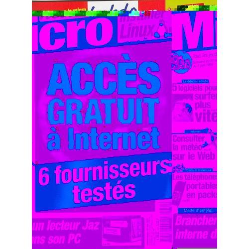 Micro Hebdo N° 58 : Acces Gratuit A Internet on Productcaster.