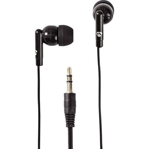 Nedis Casque avec c?ble 3,5 mm Longueur du c?ble : 1,20 m Noir (Fil... on Productcaster.