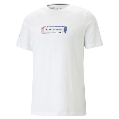 T-Shirt Blanc Homme Bmw M Motorsport Puma 539650 on Productcaster.