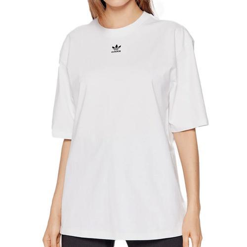 T-Shirt Blanc Femme Adidas H45578 on Productcaster.