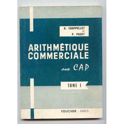 Arithmétique Commerciale Aux Cap, Tome 1 on Productcaster.