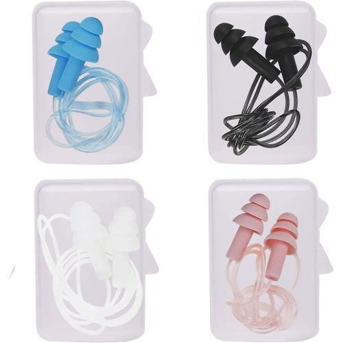 Bouchons D'oreille En Silicone-4 Paires De Bouchons D'oreille Filai... on Productcaster.