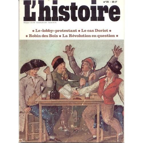 L'histoire N° 21 : Le Lobby Protestant / Le Cas Doriot / Robin Des... on Productcaster.