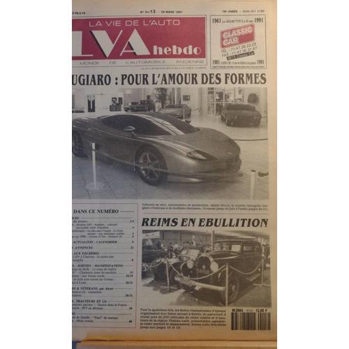 La Vie De L'auto Lva Hebdo Numéro 91/13 9113 28 Mars 1991 Giugiaro ... on Productcaster.