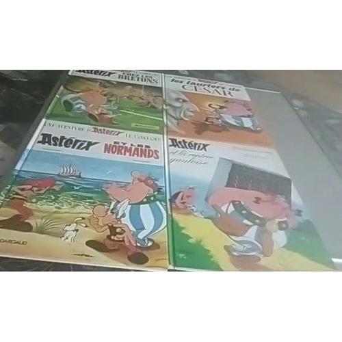 Lot De 4 Livres Asterix N° 8 . 9 . 18 Et Asterix La Rentree Gaulois... on Productcaster.