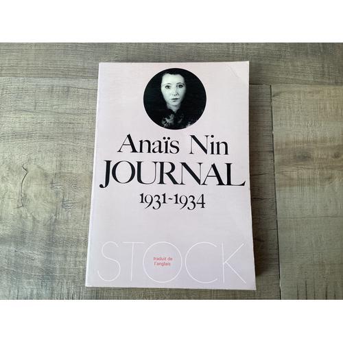 Anais Nin Journal 1931-1934 Tome 1 on Productcaster.