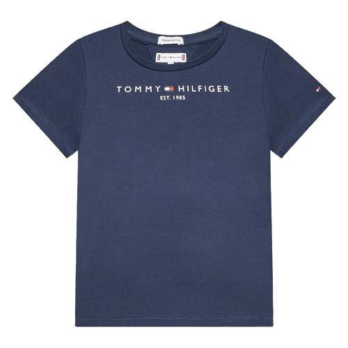 T-Shirt Marine Fille Tommy Hilfiger Essential on Productcaster.