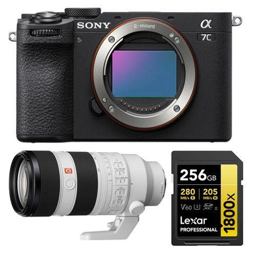 Sony Alpha A7C II Corps Noir+Sony FE 70-200mm f2.8 GM OSS II + Cart... on Productcaster.