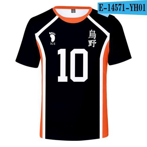 Haikyuu-T-Shirt À Manches Courtes Pour Hommes Et Femmes,Uniforme De... on Productcaster.