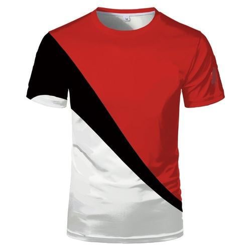 T-Shirt Manches Courtes Homme,Estival Et Respirant,Avec Impression ... on Productcaster.