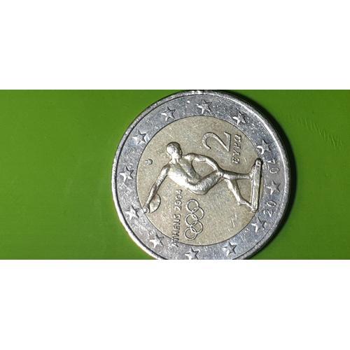 Pièce De 2 Euros Commémorative Des Jeux Olympiques Athènes 2004, on Productcaster.