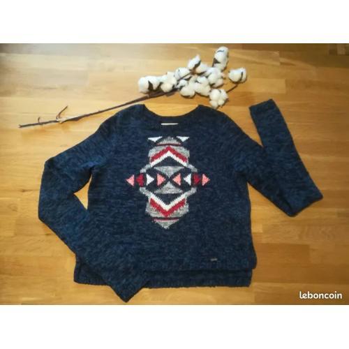 Pull Hollister Femme Fille Taille 34 Xs Motif Ethnique Bohème Aztèq... on Productcaster.