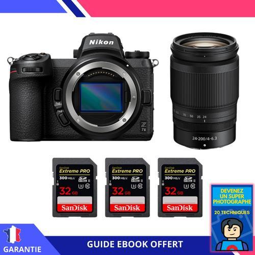 Nikon Z7 II + Z 24-200mm f/4-6.3 VR + 3 SanDisk 32GB Extreme PRO UH... on Productcaster.